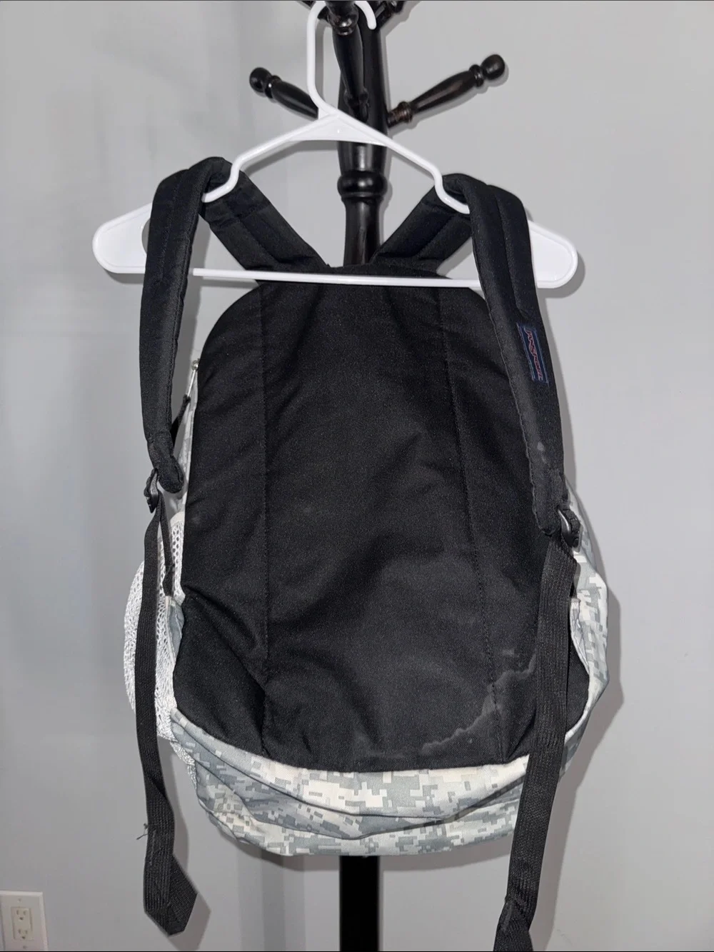 Jansport Digital Gray Camo Backpack